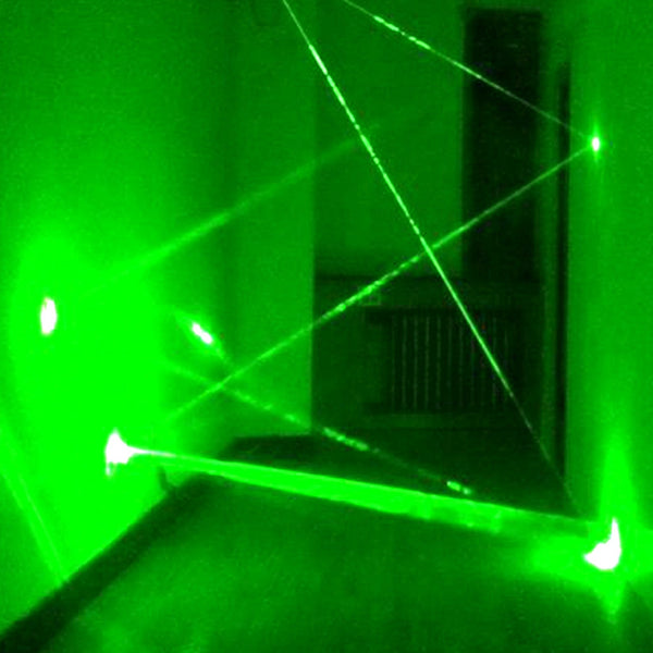 The Difference Between Two Laser Mazes