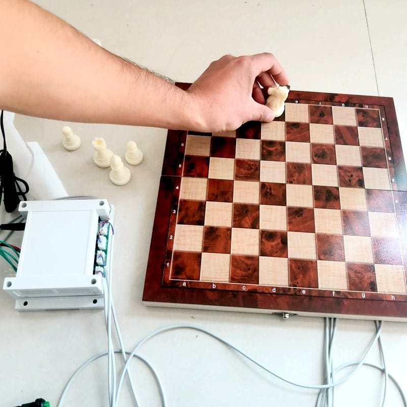 chess board adventure game prop