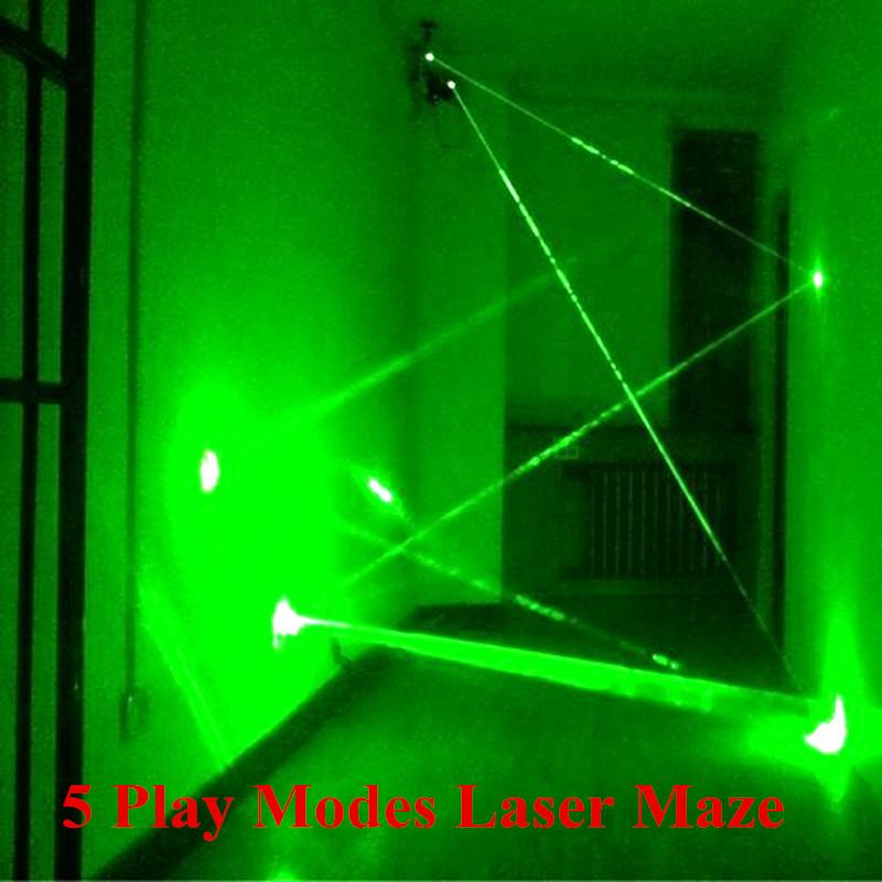 universal laser maze for real life escapes