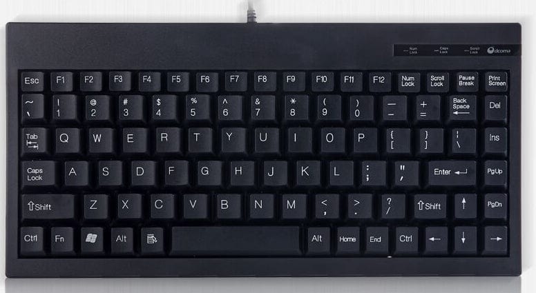 regular keyboard version